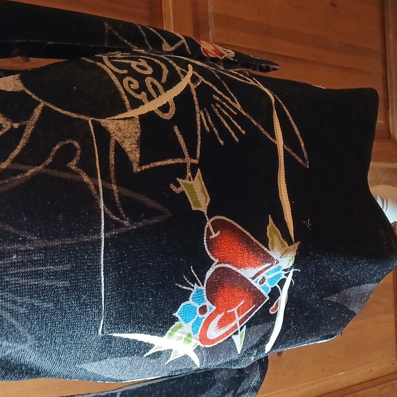 ED HARDY HOODED DRESS/SWEATER  SIZE M - Picture 9 of 16